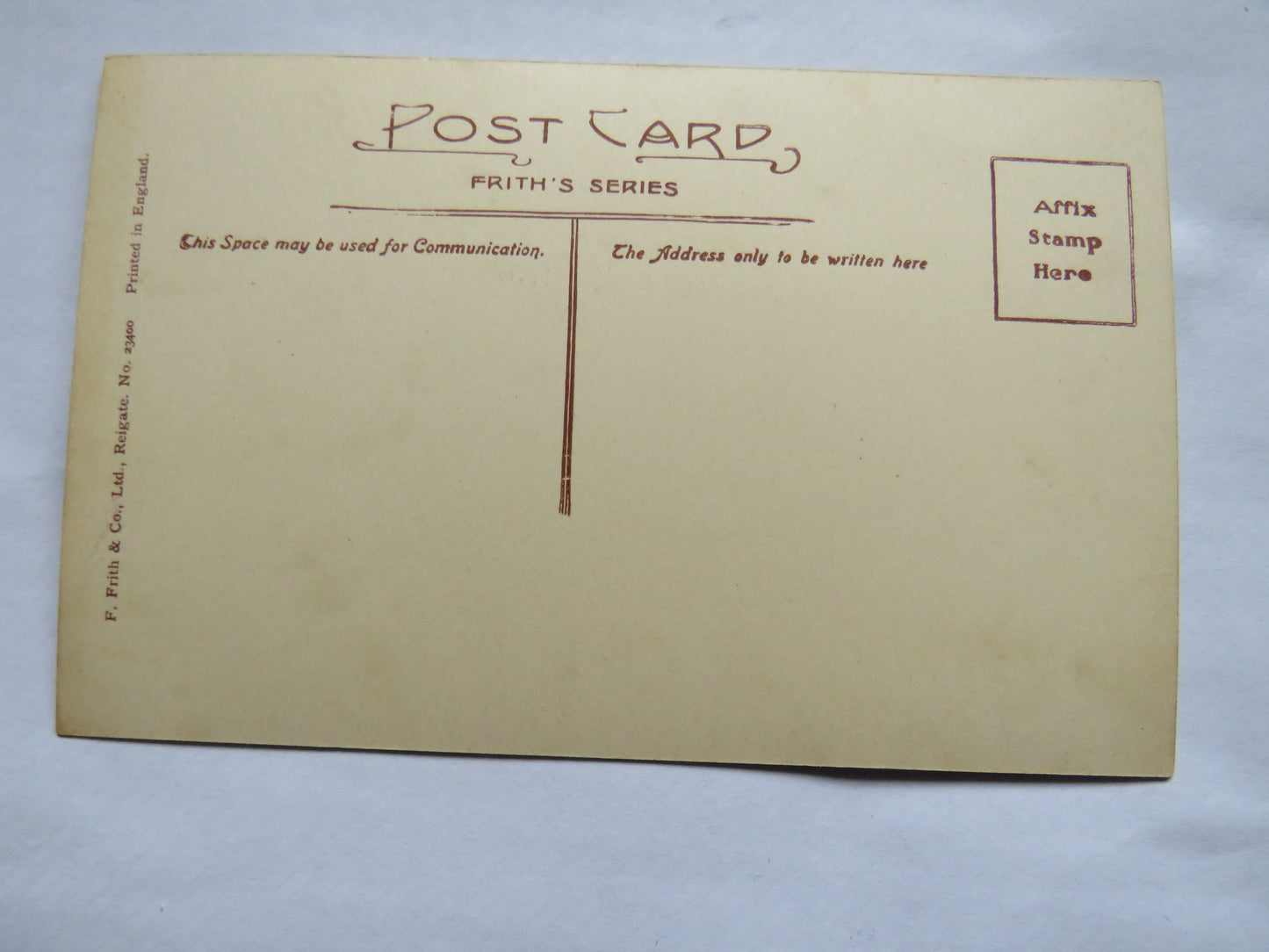 Vintage Postcard of Lynton Castle Rock