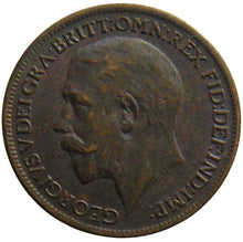 Load image into Gallery viewer, 1917 King George V Farthing Coin In High Grade - Great Britain
