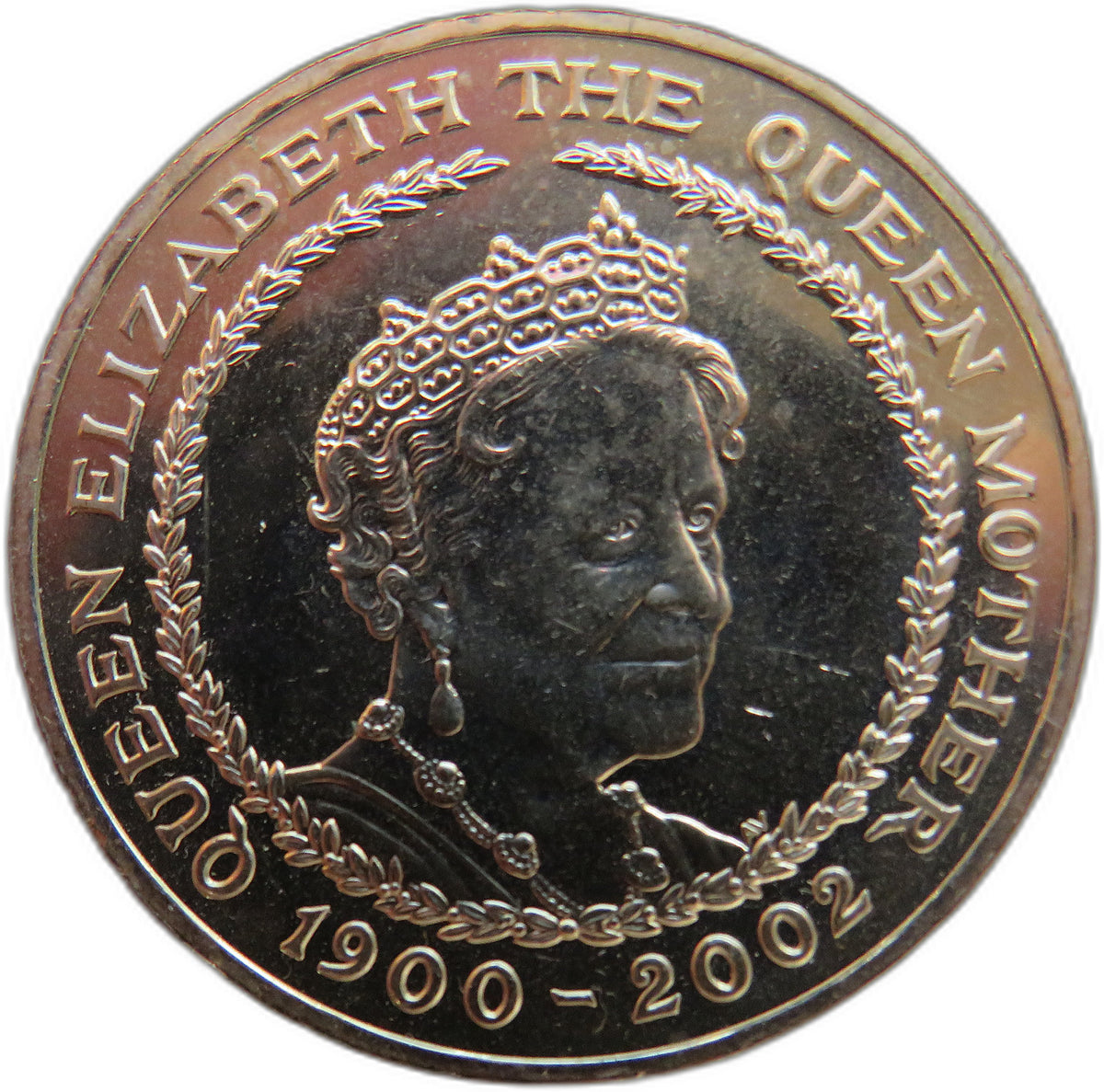 1900-2002 Queen Elizabeth The Queen Mother Commemorative £5 Coin