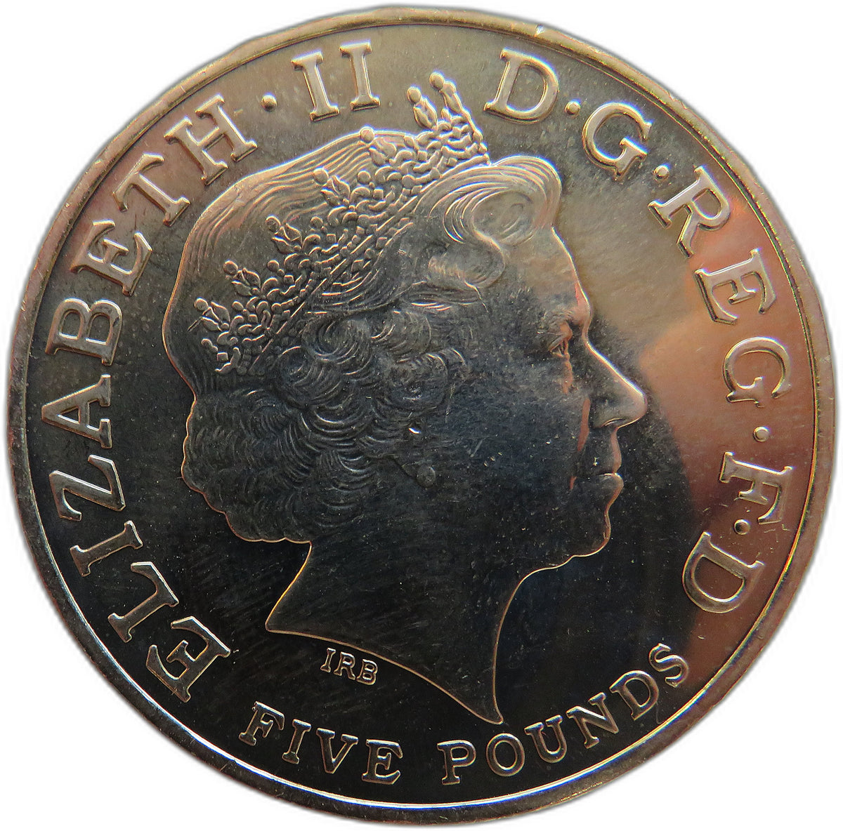1900-2002 Queen Elizabeth The Queen Mother Commemorative £5 Coin
