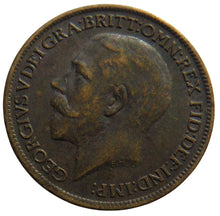 Load image into Gallery viewer, 1917 King George V Farthing Coin - Great Britain
