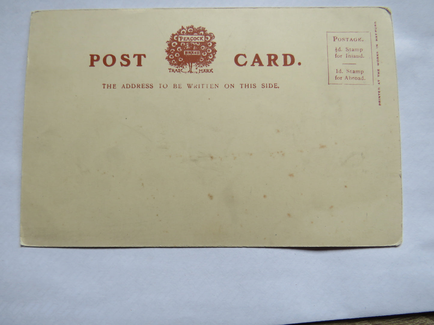Vintage Postcard of At Lynmouth