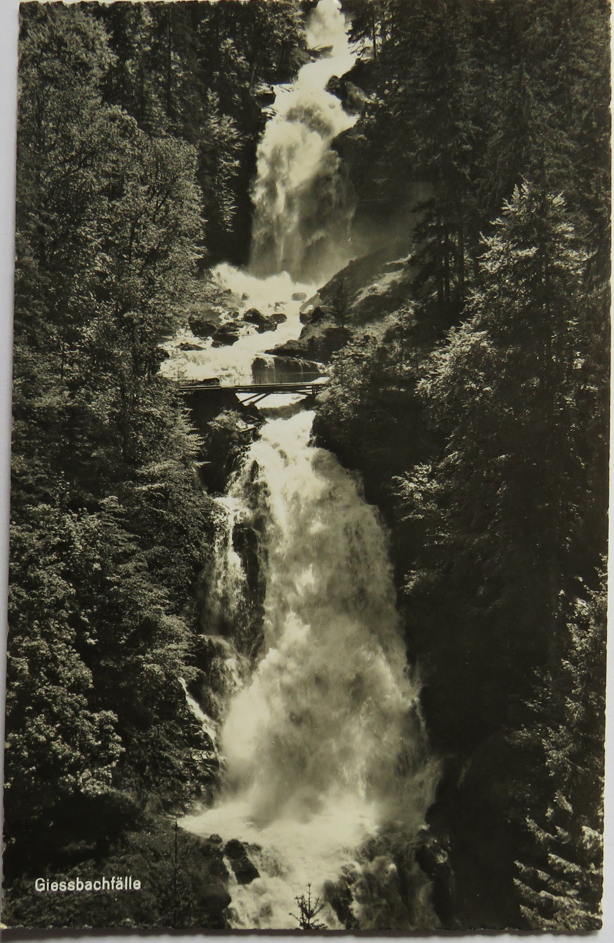 Vintage Postcard of Giessbachfalle