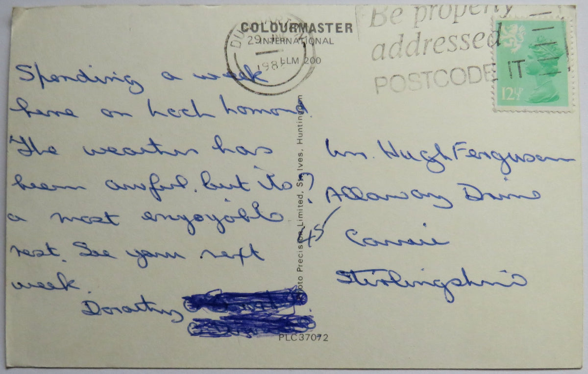 Vintage Multiview Postcard of Loch Lomond, Colourmaster Series
