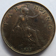 Load image into Gallery viewer, 1927 King George V Farthing Coin In Higher - Great Britain
