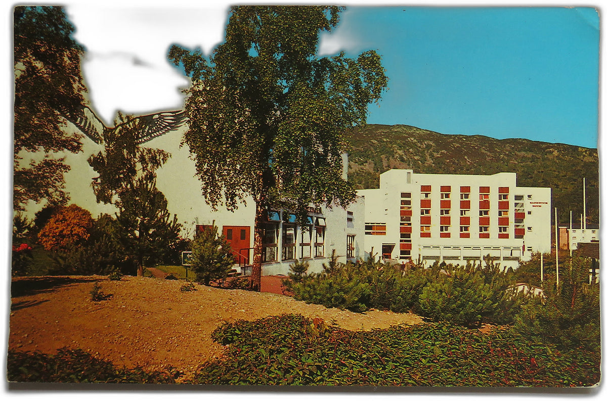 Vintage Postcard of Badenoch Hotel, Aviemore Centre, 1982
