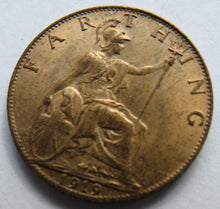 Load image into Gallery viewer, 1919 King George V Farthing Coin In High Grade - Great Britain
