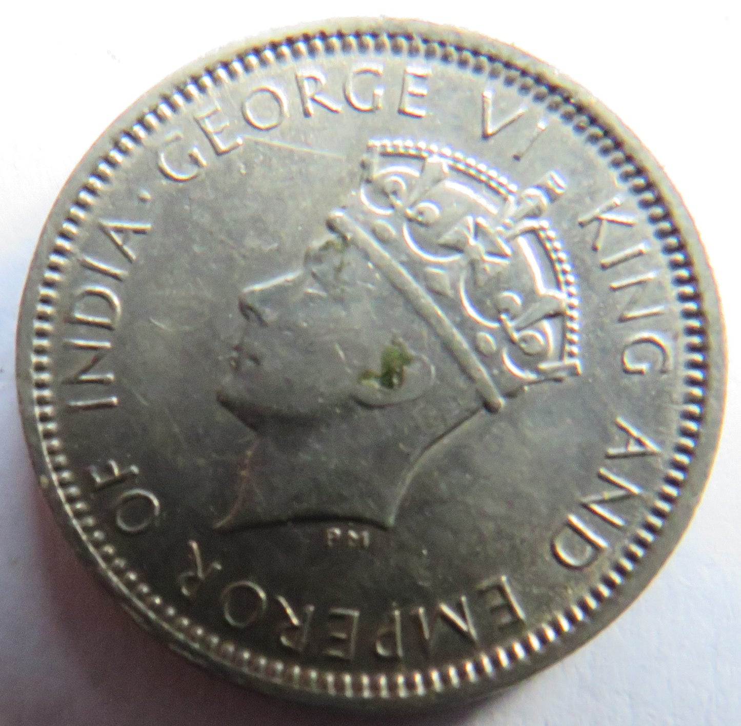1937 King George VI Hong Kong 5 Cents Coin