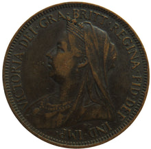 Load image into Gallery viewer, 1901 Queen Victoria Halfpenny Coin - Great Britain
