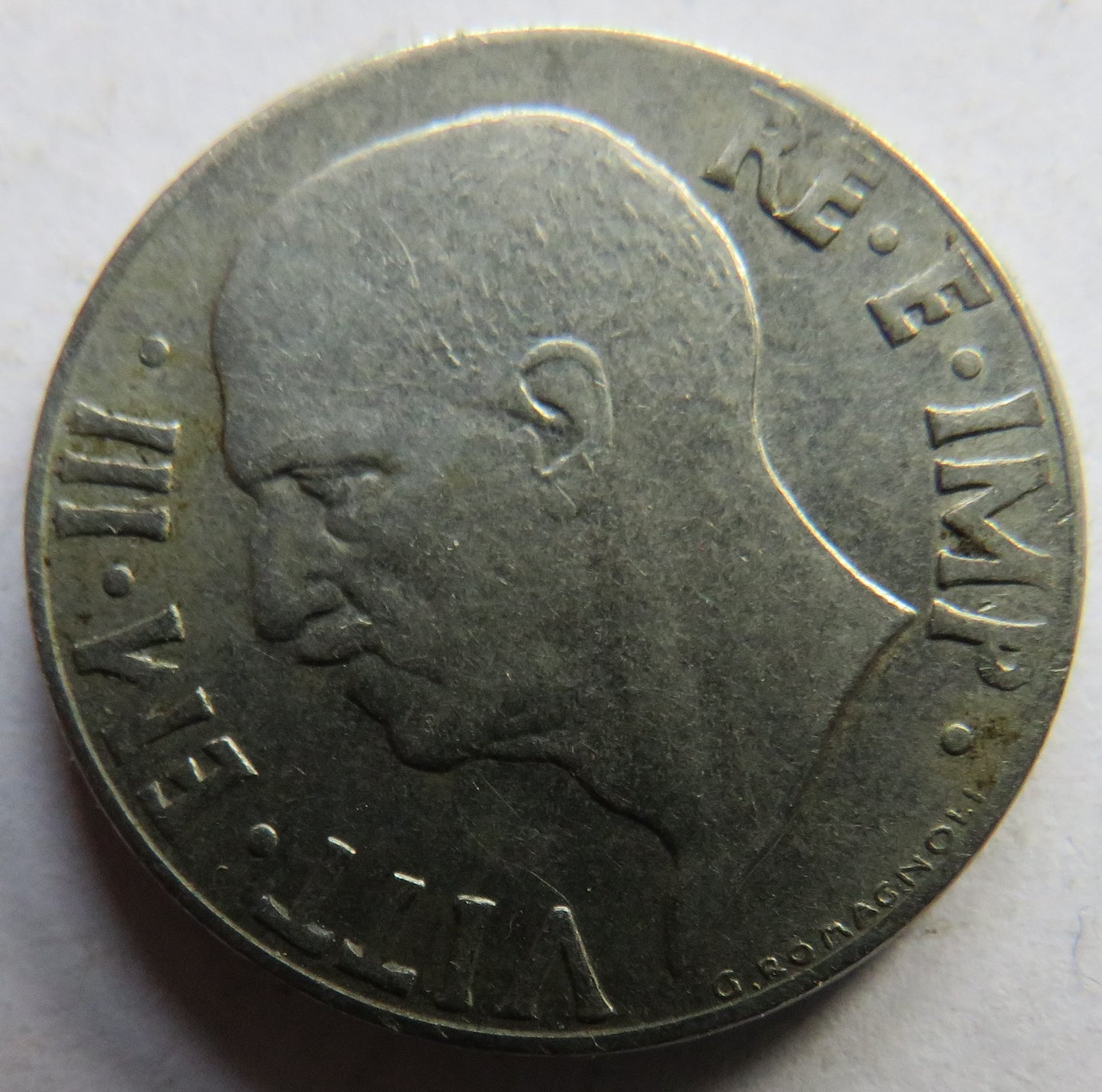1941 Italy 20 Centesimi Coin