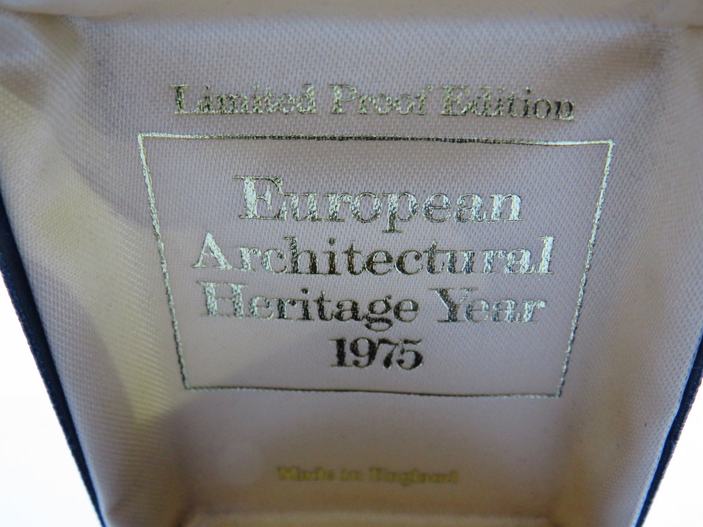 1975 European Architectural Heritage Year Castell Caernarfon Commemorative Medal