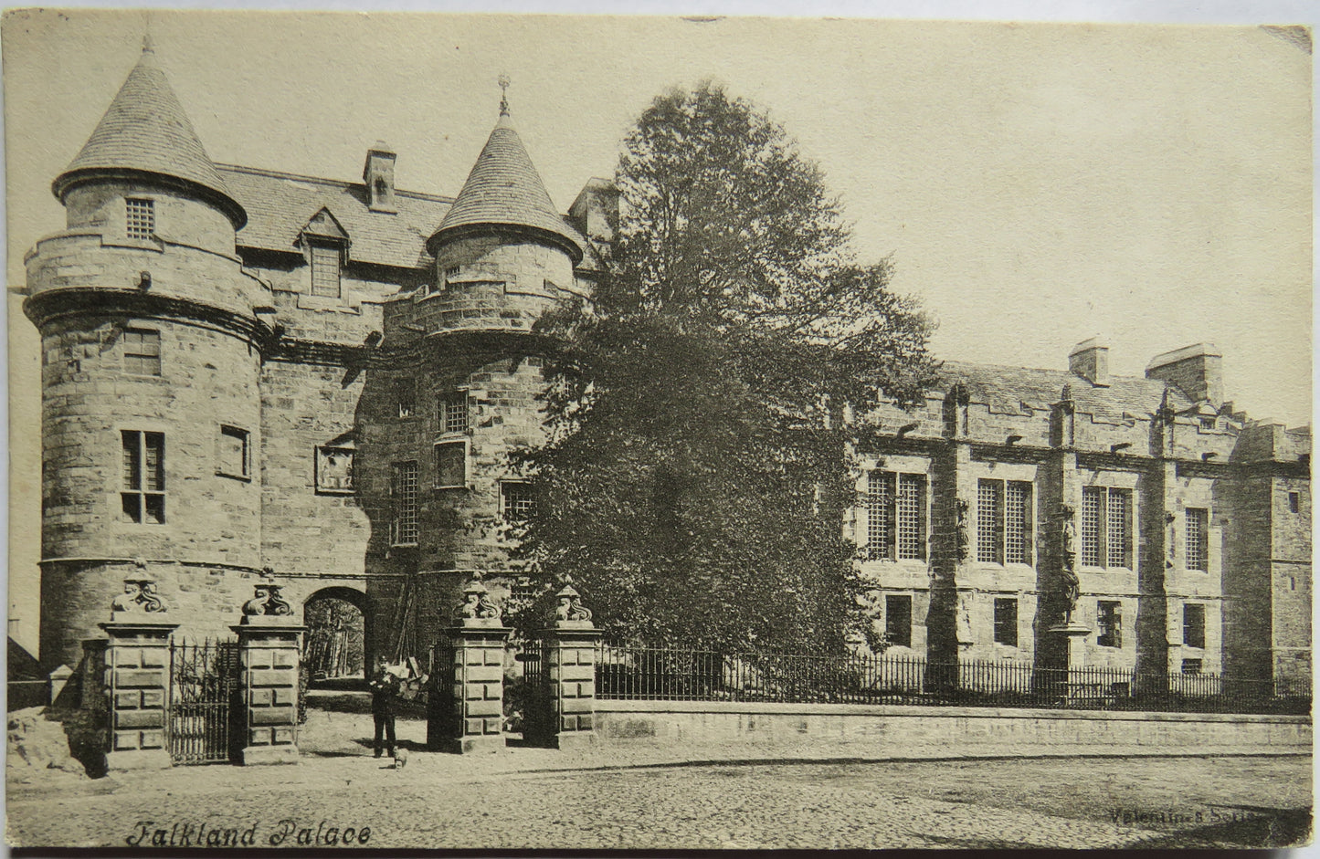 Vintage Postcard of Falkland Palace 1908