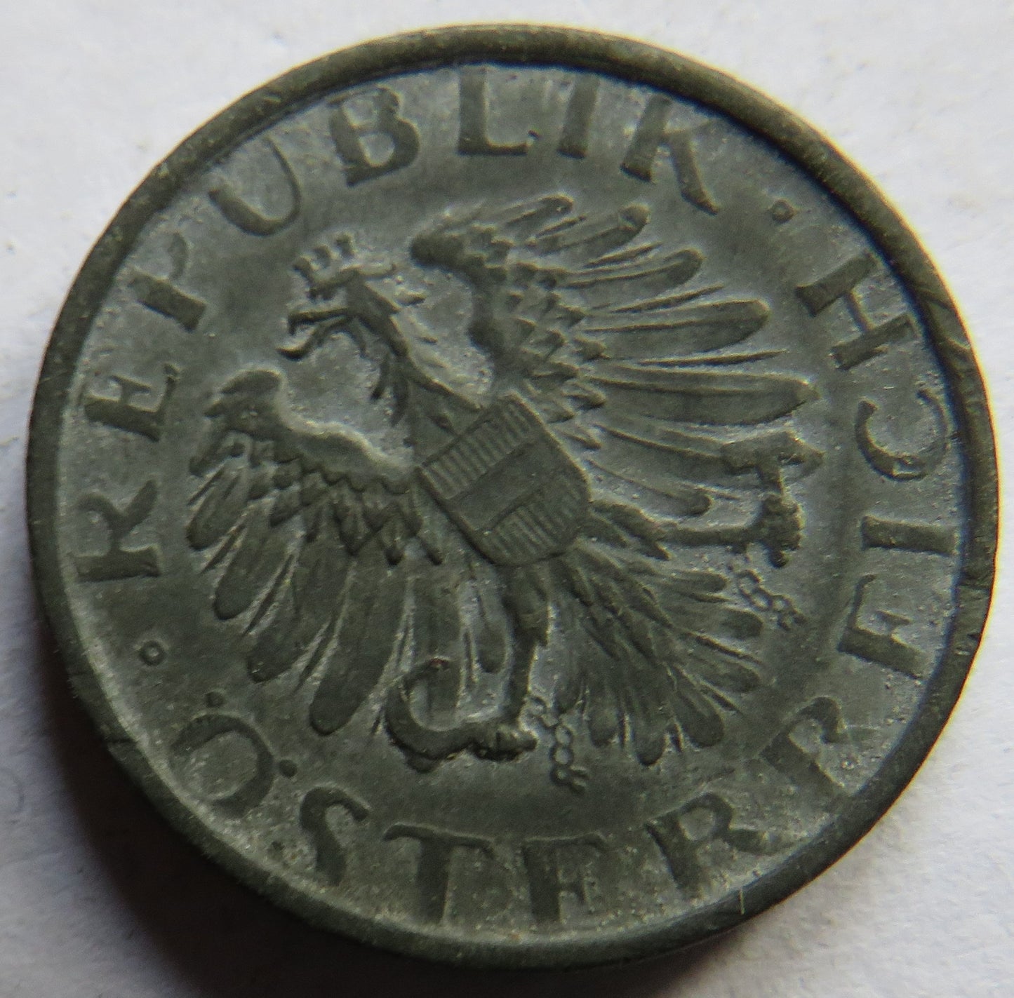 1948 Austria 10 Groschen Coin