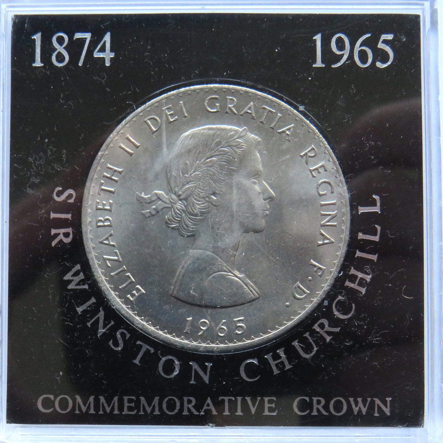 1965 Winston Churchill Cased Commemorative Crown Coin