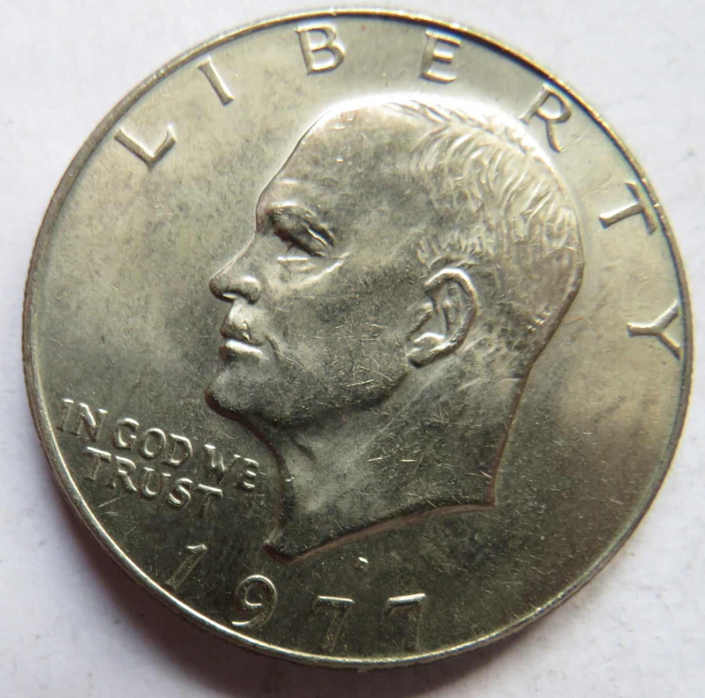 1977 USA Eisenhower $1 One Dollar Coin