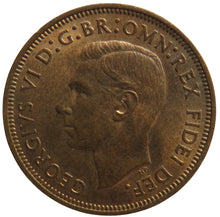 Load image into Gallery viewer, 1949 King George VI Halfpenny Coin In High Grade - Great Britain
