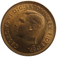 Load image into Gallery viewer, 1952 King George VI Halfpenny Coin In High Grade - Great Britain
