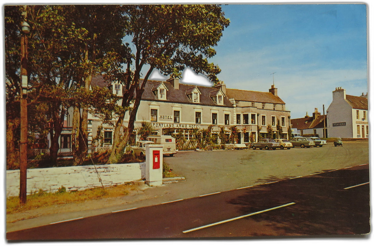 Vintage Postcard of The Portland Arms Hotel, Lybster, 1965