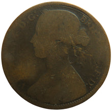 Load image into Gallery viewer, 1873 Queen Victoria Bun Head One Penny Coin Great Britain
