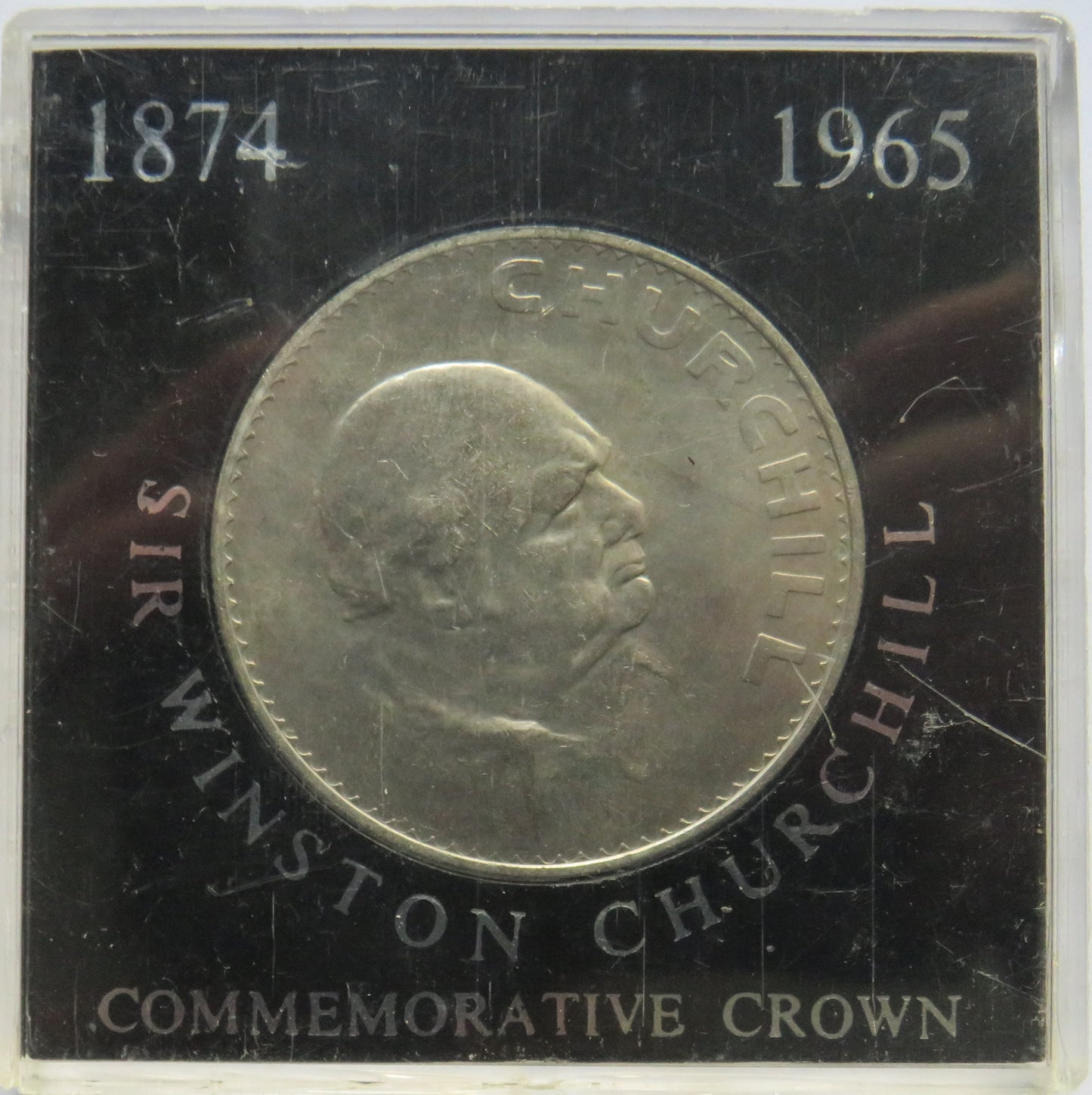 1965 Winston Churchill Cased Commemorative Crown Coin