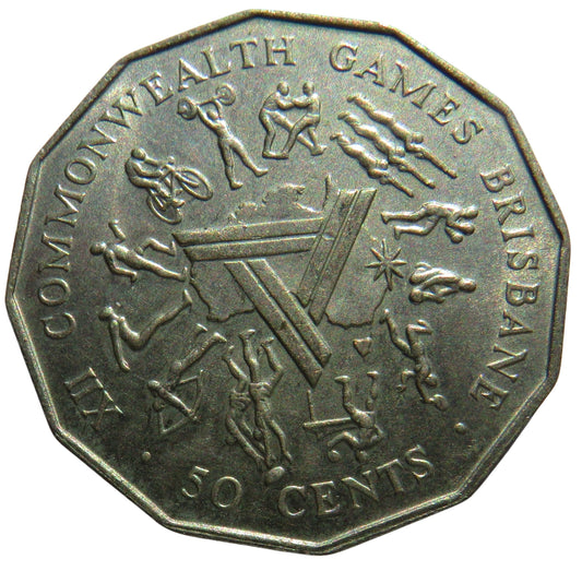 1982 Australia 50 Fifty Cents Coin