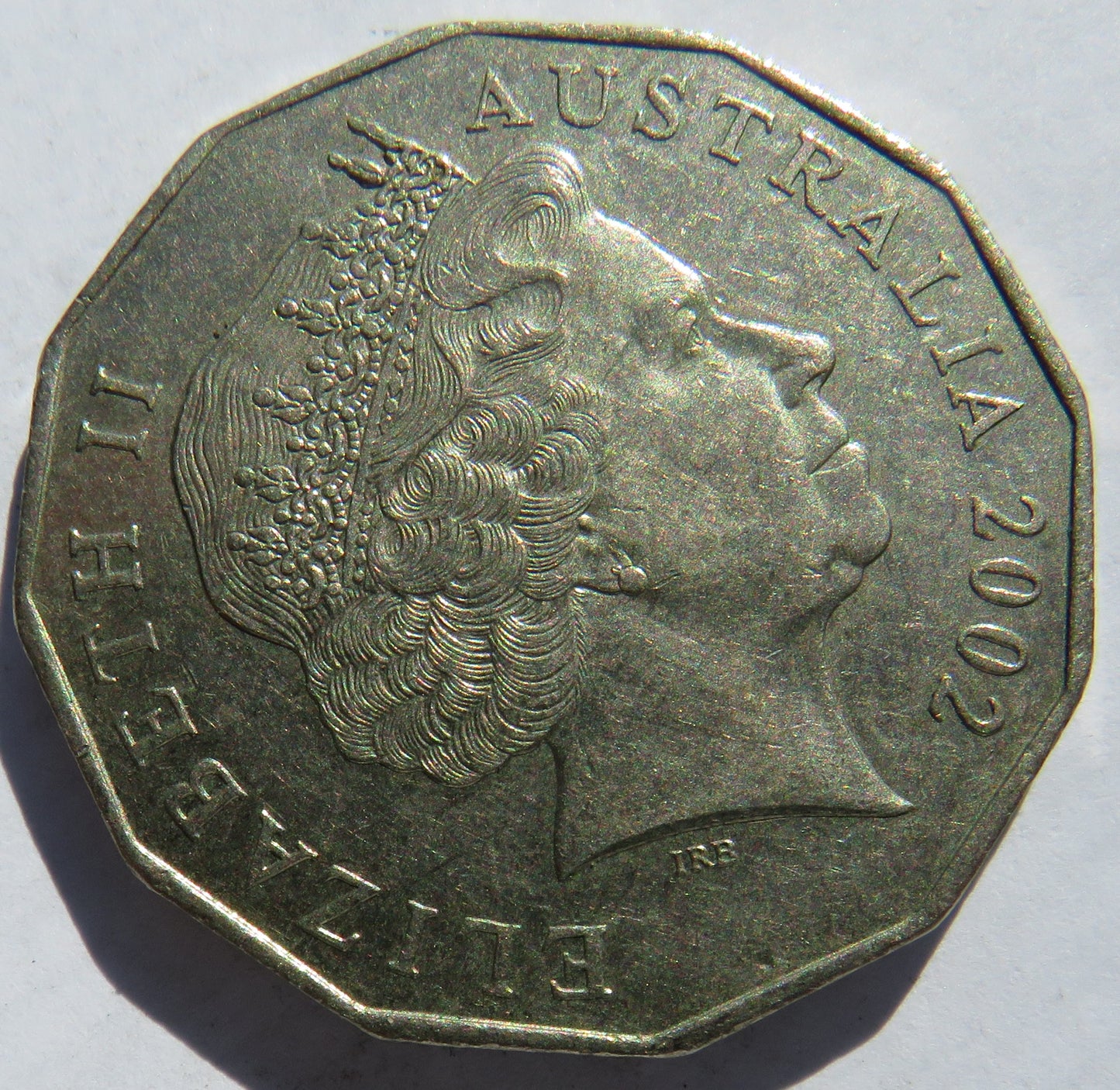 2002 Australia 50 Fifty Cents Coin