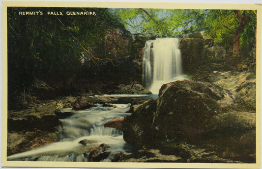 Vintage Postcard of Hermit's Falls, Glenariff