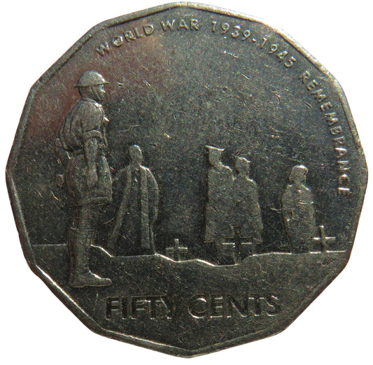 2005 Australia 50 Fifty Cents Coin