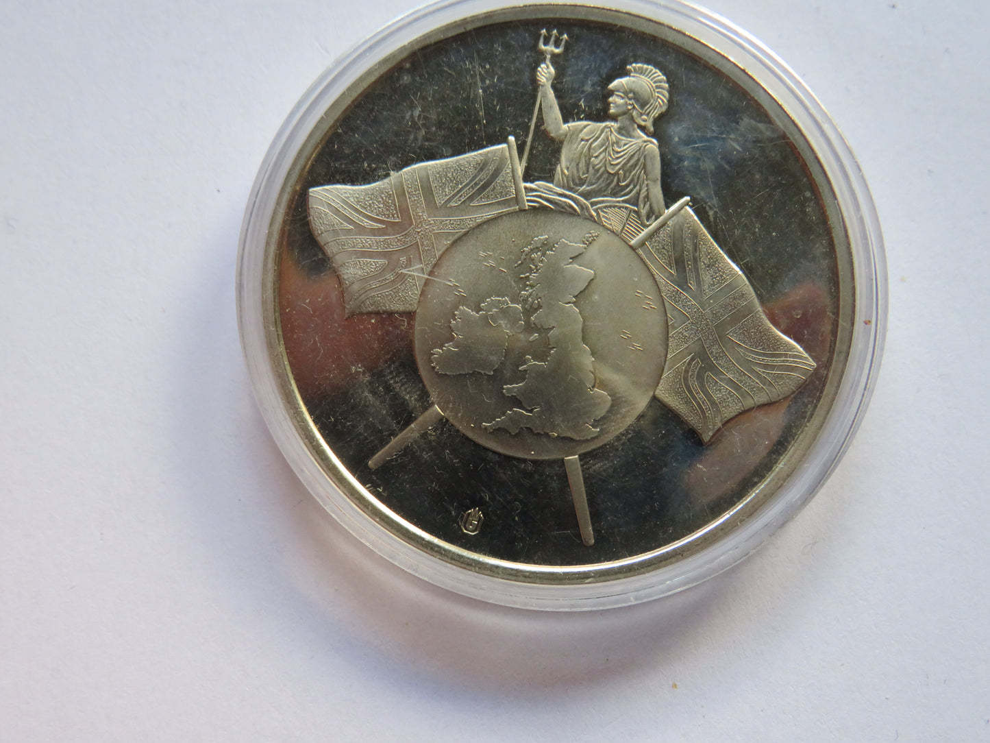 Large Commemorative Coin £5 Banknote Elizabeth Fry Series E