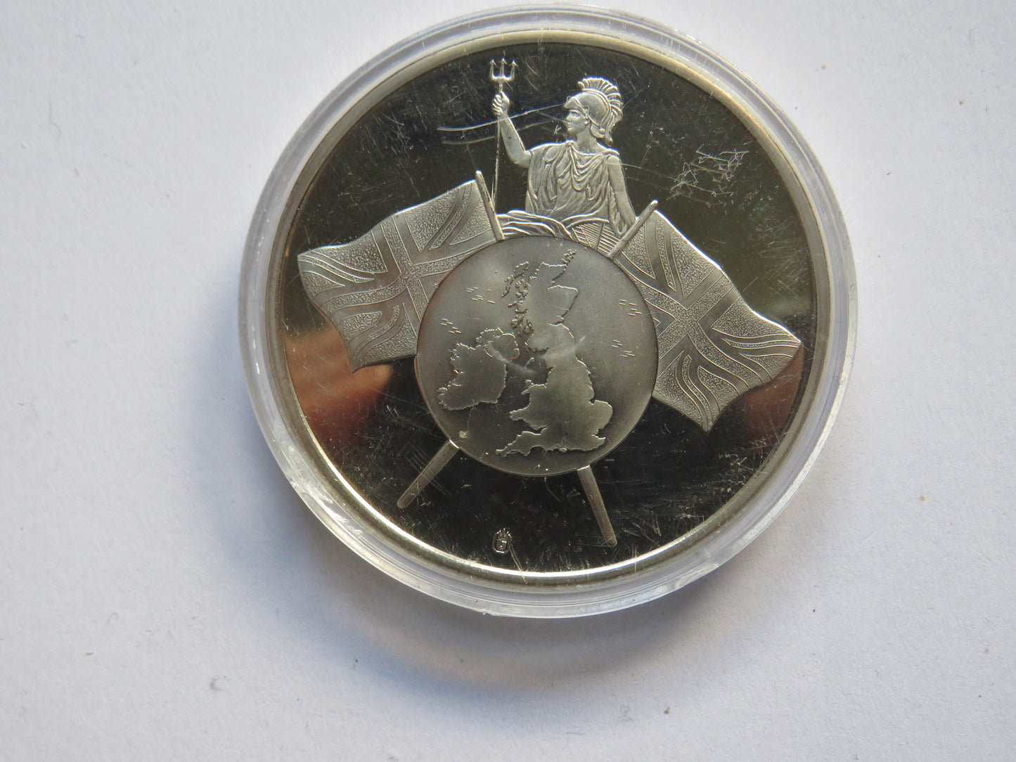Large Commemorative Coin £10 Banknote Florence Nightingale Series D