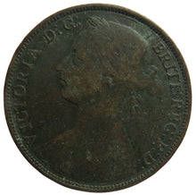 Load image into Gallery viewer, 1887 Queen Victoria Bun Head One Penny Coin Great Britain
