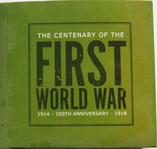 2014 Guernsey £5 Coin The Centenary of the First World War 1914-1918 100th Anniversary