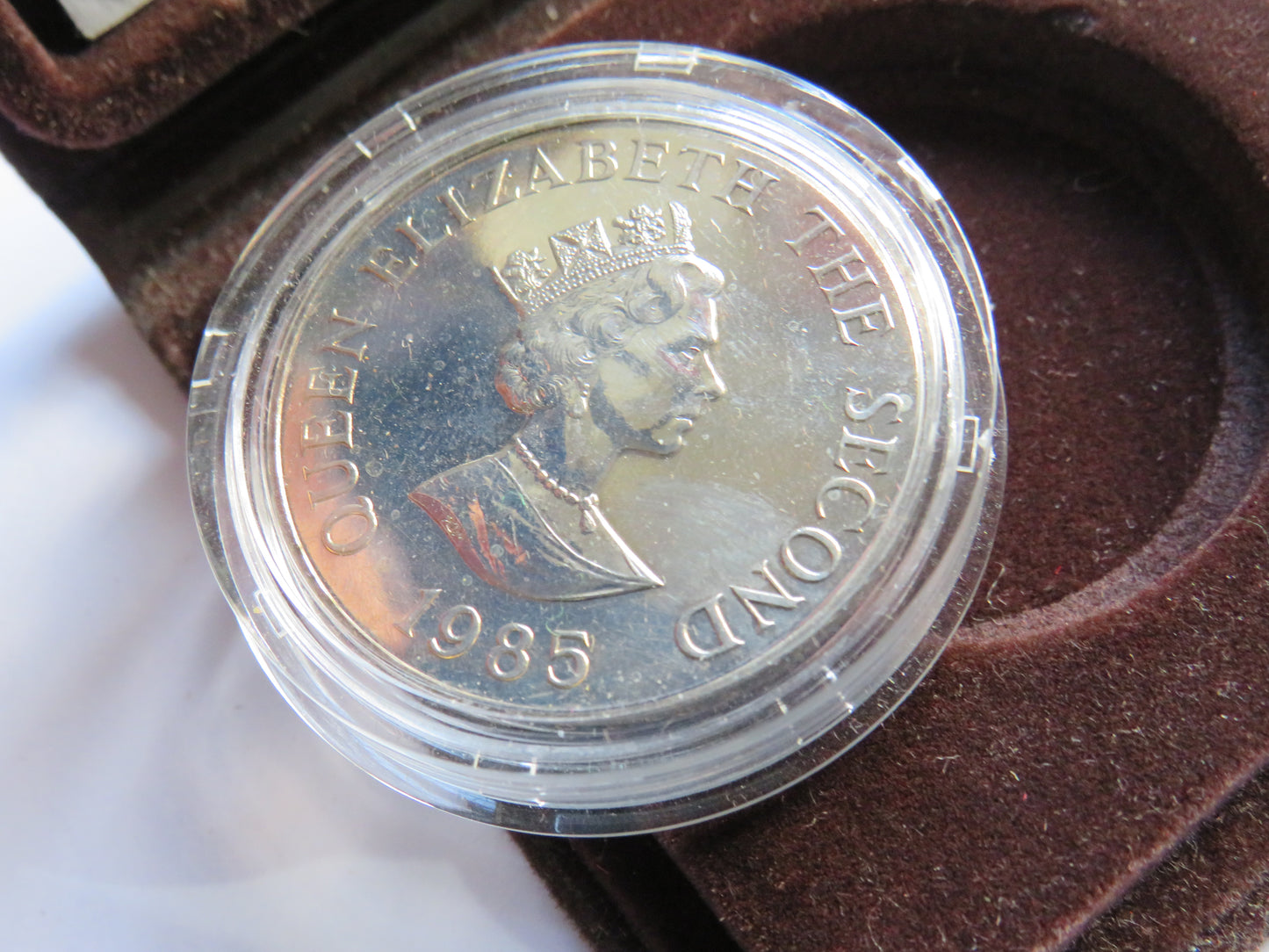 1985 States of Jersey £2 Two Pound Coin 40th Anniversary of the Liberation