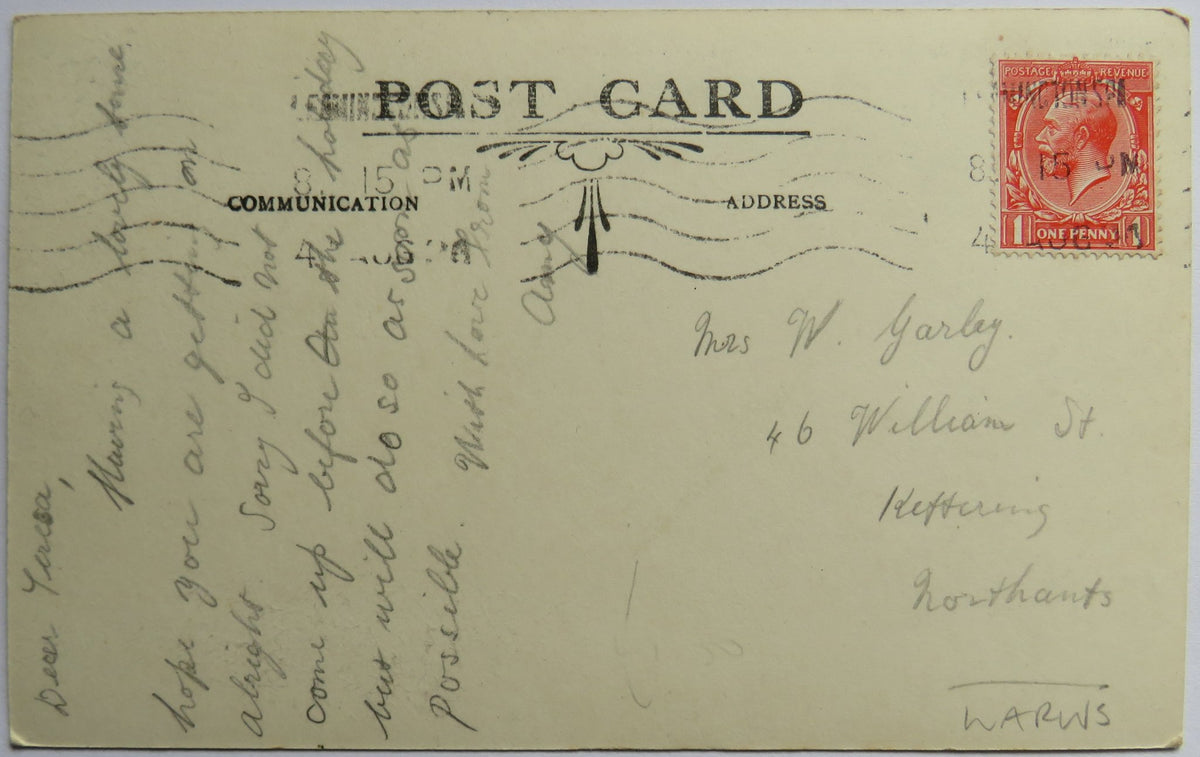 Vintage Postcard of Royal Pump Room, Leamington image 2