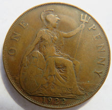 Load image into Gallery viewer, 1922 King George V One Penny Coin - Great Britain
