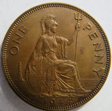 Load image into Gallery viewer, 1944 King George VI One Penny Coin Higher Grade - Great Britain
