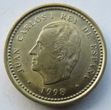 Load image into Gallery viewer, 1998 Spain 100 Pesetas Coin
