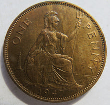 Load image into Gallery viewer, 1947 King George VI One Penny Coin High Grade - Great Britain
