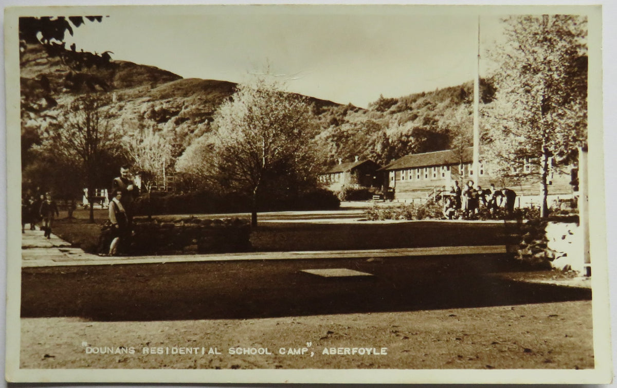 Vintage Postcard of Dounans Residential School Camp, Aberfoyle, Valentine's Series