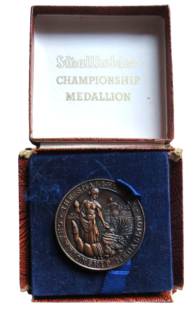 Vintage The Smallholder Championship Medallion