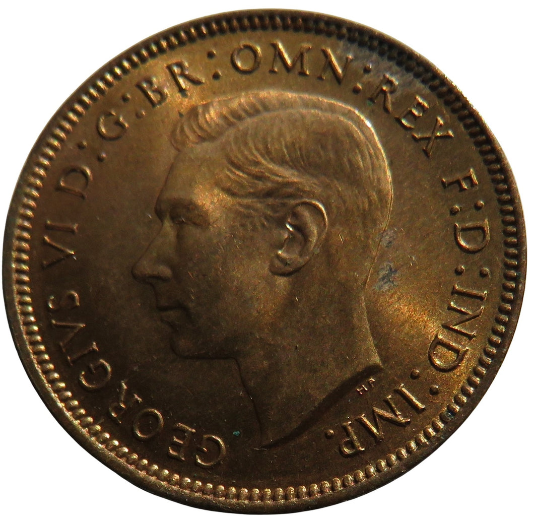 1941 King George VI Farthing Coin In High Grade - Great Britain