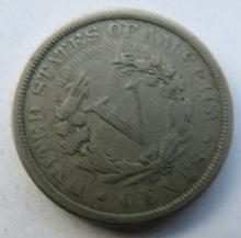 Load image into Gallery viewer, 1891 USA Liberty Nickel Coin
