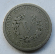 Load image into Gallery viewer, 1902 USA Liberty Nickel Coin
