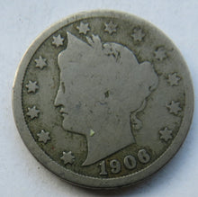 Load image into Gallery viewer, 1906 USA Liberty Nickel Coin
