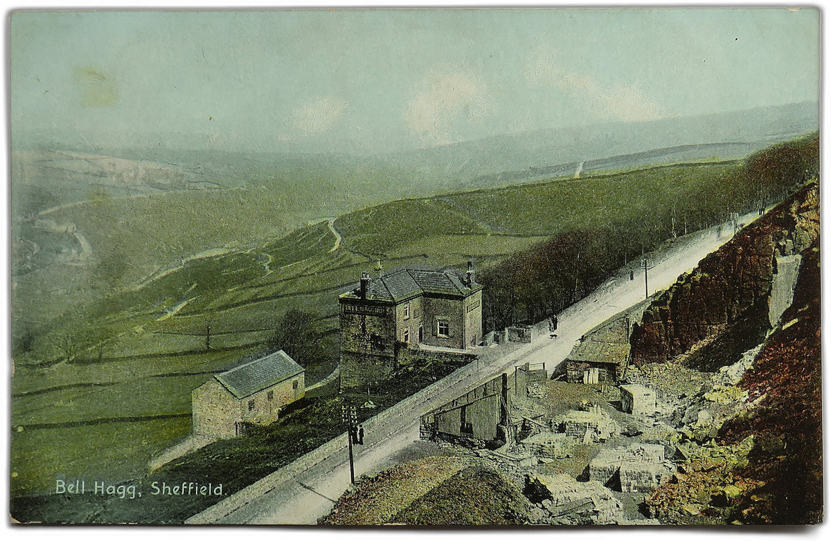 Vintage Postcard of Bell Hogg, Sheffield, J. W. Series, Sheffield