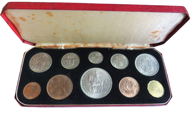 1953 Queen Elizabeth II Coronation Specimen Coin Set