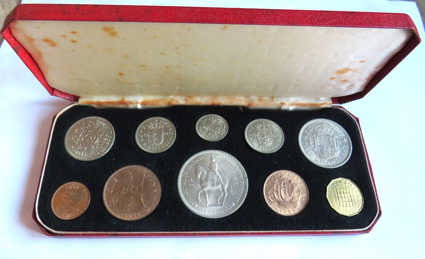1953 Queen Elizabeth II Coronation Specimen Coin Set