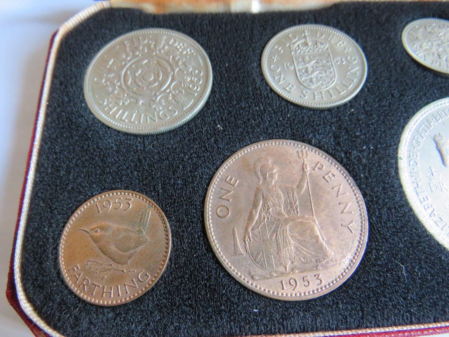 1953 Queen Elizabeth II Coronation Specimen Coin Set