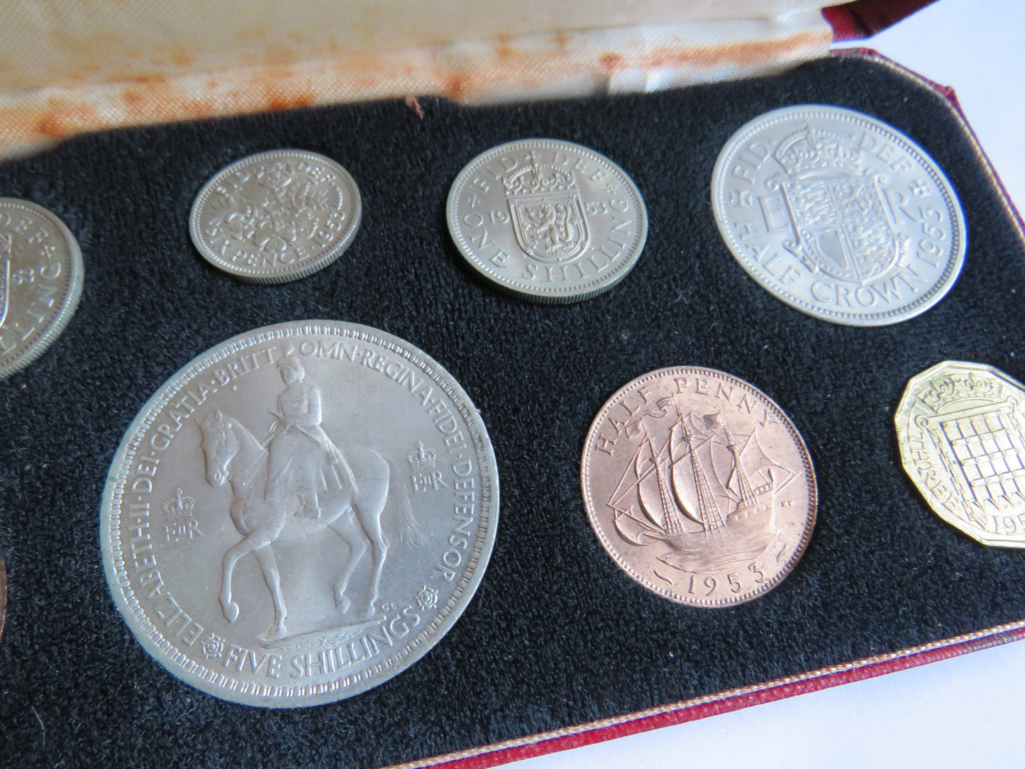 1953 Queen Elizabeth II Coronation Specimen Coin Set