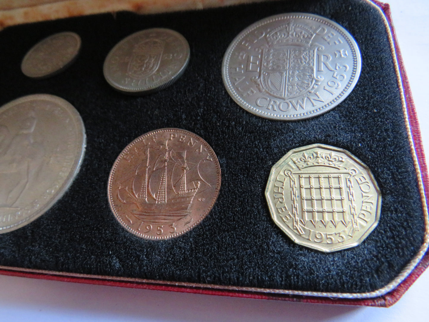 1953 Queen Elizabeth II Coronation Specimen Coin Set